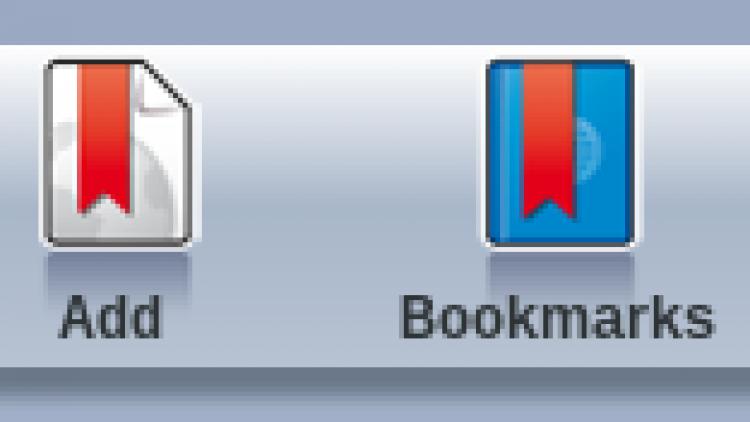 add and bookmarks